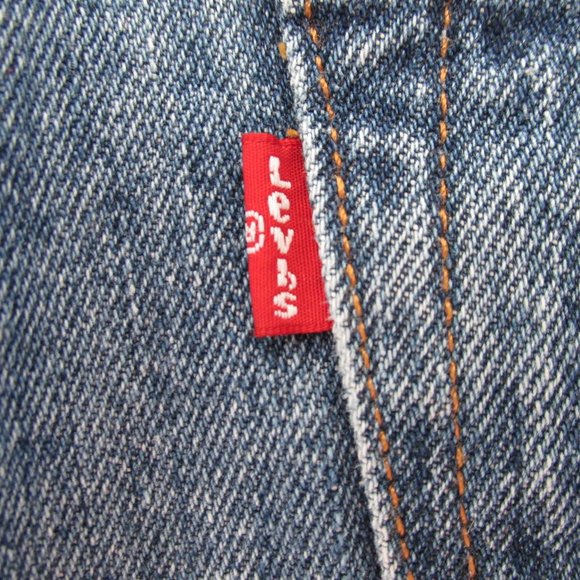 Levi's 501 Blue Jeans 36x30 - Picture 8 of 16